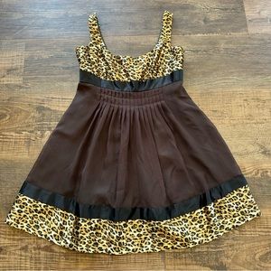 KATE Kathryn Conover Leopard Dress Size 10